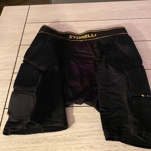 Storelli men’s padded Goalie shorts - perfect athletic wear for soccer players